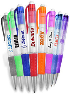 Pens: Clear Comfort Pens